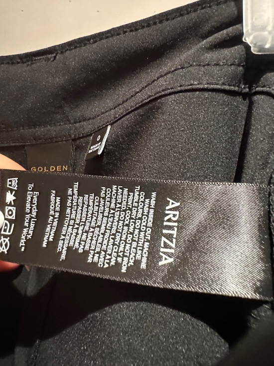 Aritzia Golden Vertical Athletic Pants, Size 0 - Picture 7 of 8